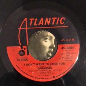 Spinners I Don't Want To Lose You Vinyl 45 Record '75